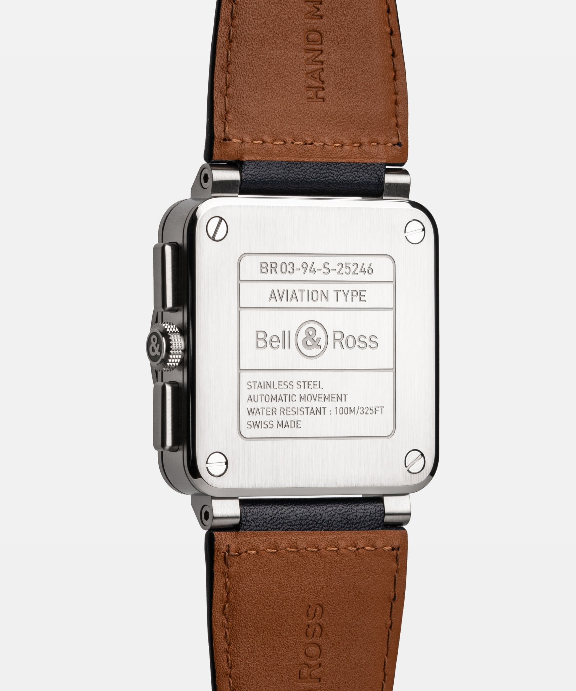Bell & Ross BR-03 Chrono Blue Steel 42 MM BR0394-BLU-ST/SCA