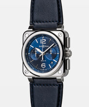 Bell & Ross BR-03 Chrono Blue Steel 42 MM BR0394-BLU-ST/SCA