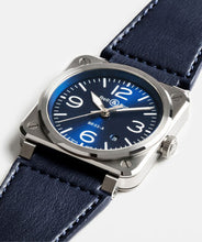 BR-03 Blue Steel 41 MM BR03A-BLU-ST/SCA