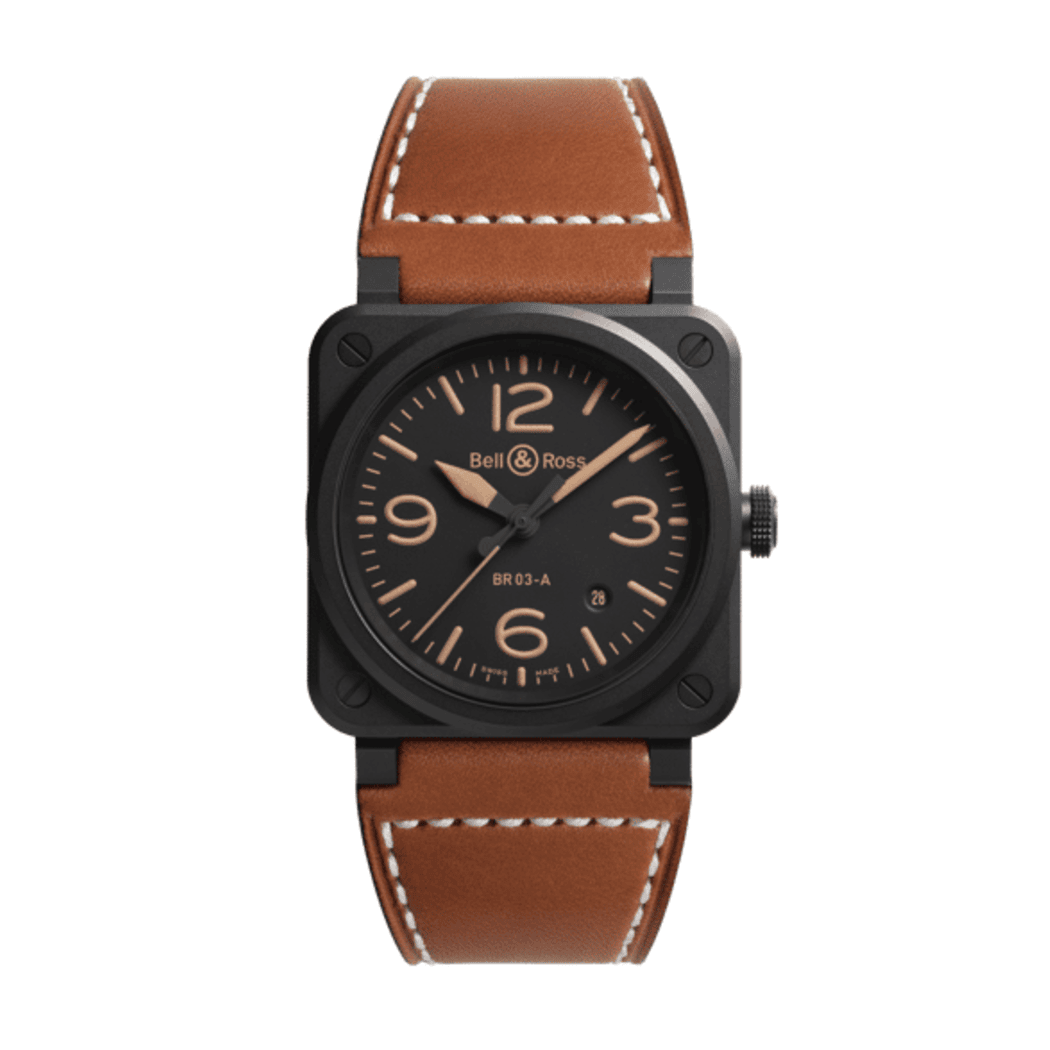 Bell & Ross Heritage Watch BR03A-HER-CE/SCA