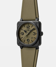 BR-03 Military Ceramic 41 MM BR03A-MIL-CE/SRB