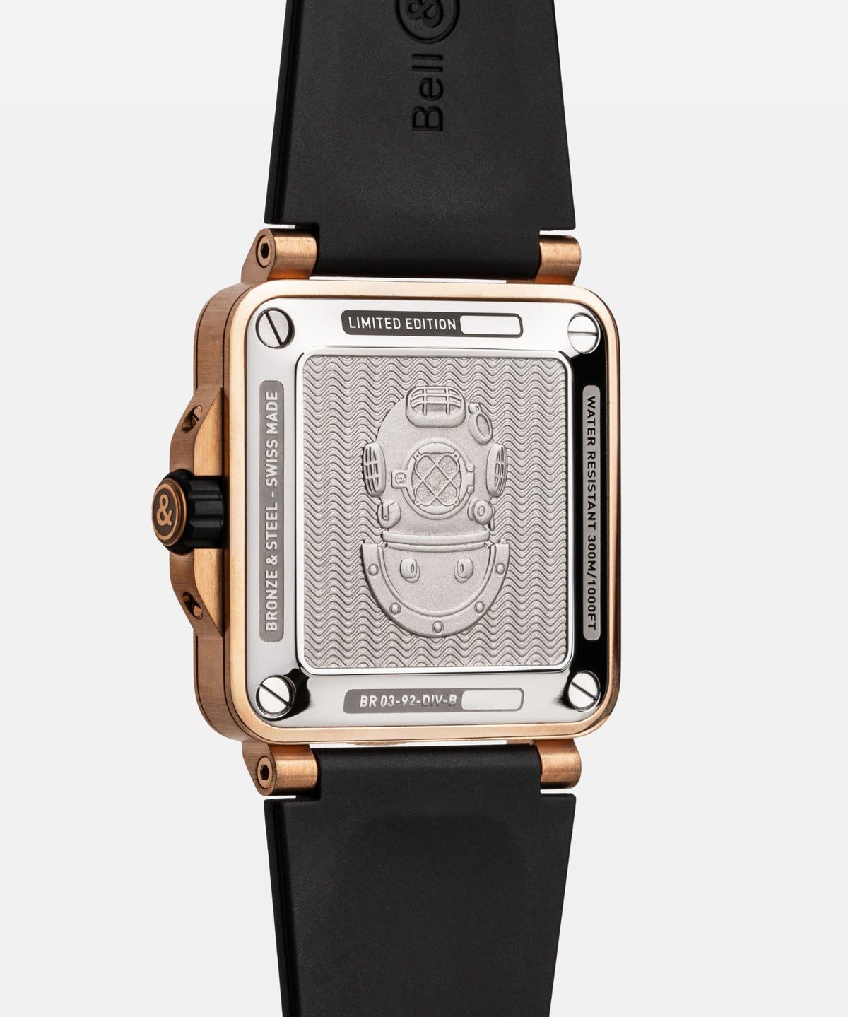 Bell & Ross BR-03 Diver Black & Green Bronze 42 mm BR0392-D-LT-BR/SRB