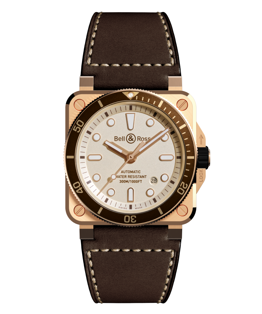 Bell & Ross Br-03 Diver White Bronze BR0392-D-WH-BR/SCA