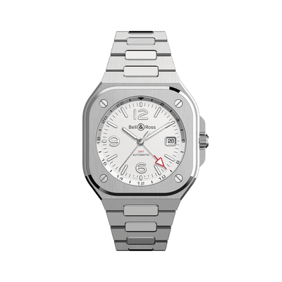 BR-05 GMT White 41 MM BR05G-SI-ST/SST