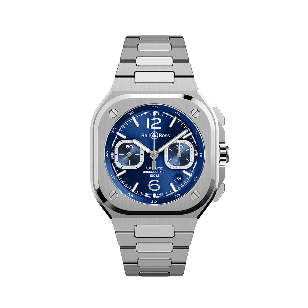 BR-05 Chrono Blue Steel 42 mm BR05C-BLU-ST/SST