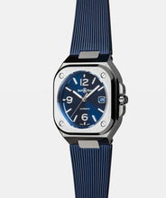 Bell & Ross Auto Blue Steel Watch BR05A-BLU-ST/SRB