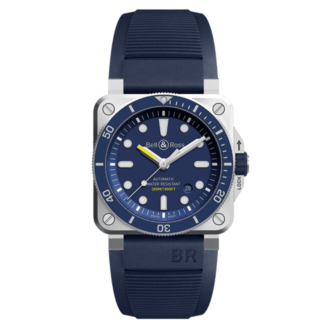 Bell & Ross Diver Blue Watch BR0392-D-BU-ST/SRB