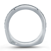 A.Jaffe Wedding Bands Uniquely Contoured Signature Shank™ Wedding Band MRS463/25