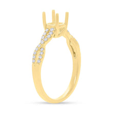 Shy Creation 0.19Ct Diamond Semi-Mount Ring 0.75Ct-Ctr COR28023690