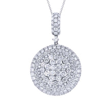 5.04CT DIAMOND PAVE NECKLACE