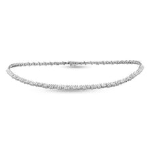 3.96CT DIAMOND BAGUETTE COLLAR NECKLACE