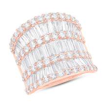 4.82CT DIAMOND BAGUETTE RING