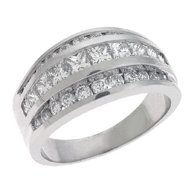 ELIE AZZI 1.61 ctw. WHITE GOLD DIAMOND RING D0491WG