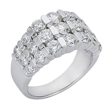 ELIE AZZI 2.94 ctw. PLATINUM DIAMOND RING D3017-3PL
