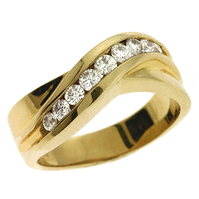 ELIE AZZI 0.33 ctw. DIAMOND BAND D3024YG