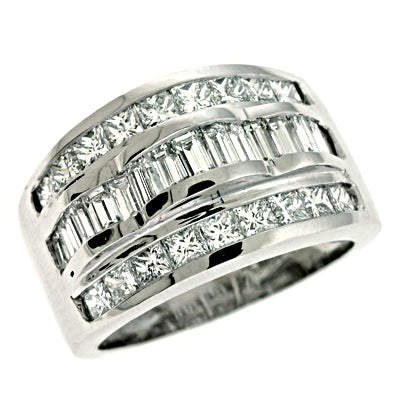 ELIE AZZI 2.05 ctw. WHITE GOLD DIAMOND RING D3213WG
