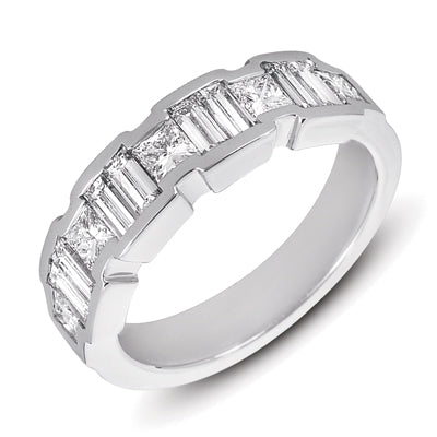 ELIE AZZI 1.55 ctw. PLATINUM BAND D3238-PL