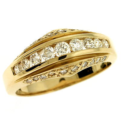 ELIE AZZI 0.60 ctw. DIAMOND BAND D3508