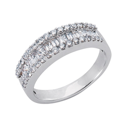 ELIE AZZI 1.07 ctw. WHITE GOLD DIAMOND RING D3724WG