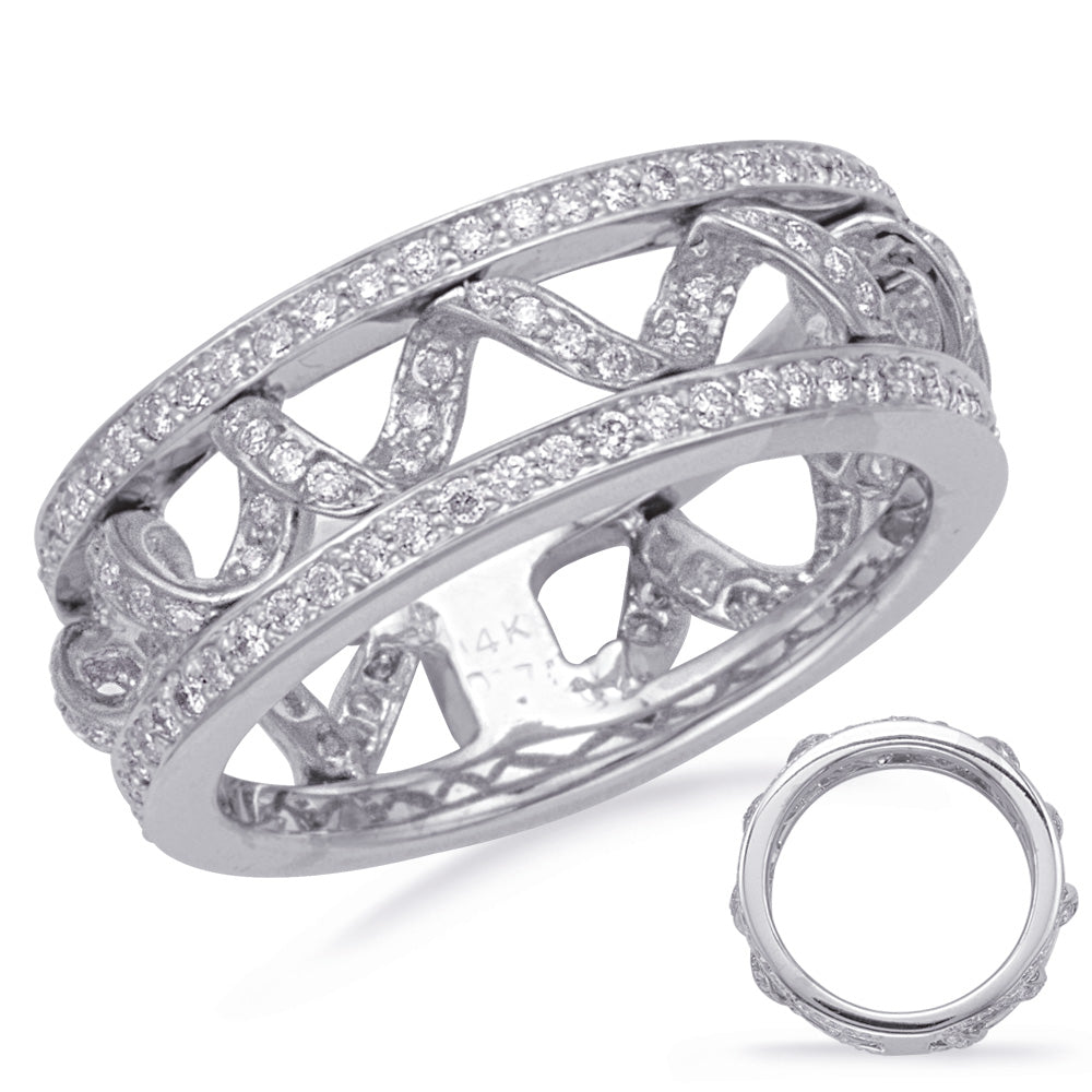 ELIE AZZI 0.56 ctw. WHITE GOLD FASHION RING D3803WG