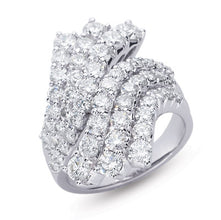 ELIE AZZI 3.42 ctw. WHITE GOLD DIAMOND RING D3852WG