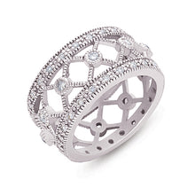 ELIE AZZI 0.69 ctw. WHITE GOLD ETERNITY RING D3873WG