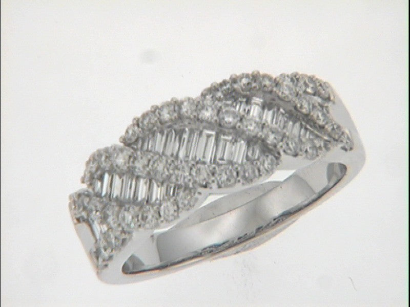 ELIE AZZI 1.17 ctw. WHITE GOLD DIAMOND RING D3925WG