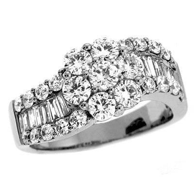 ELIE AZZI 1.83 ctw. WHITE GOLD DIAMOND RING D3926WG