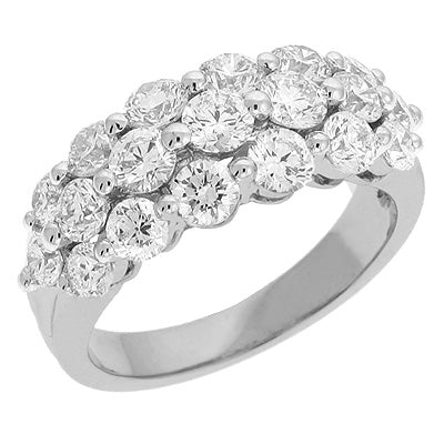 ELIE AZZI 2.04 ctw. WHITE GOLD DIAMOND RING D3934WG