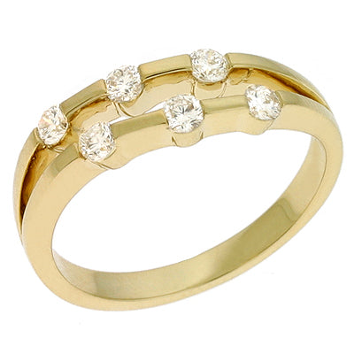 ELIE AZZI 0.34 ctw. DIAMOND RING D3955YG