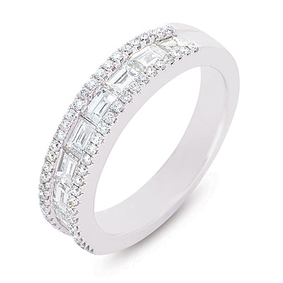ELIE AZZI 1.13 ctw. WHITE GOLD DIAMOND RING D4067WG