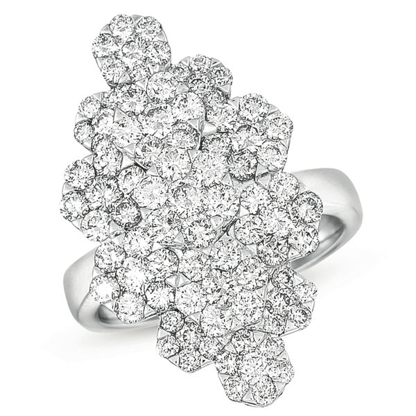 ELIE AZZI 2.51 ctw. WHITE GOLD FASHION RING D4211WG