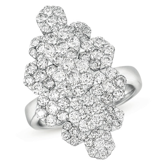ELIE AZZI 2.51 ctw. WHITE GOLD FASHION RING D4211WG