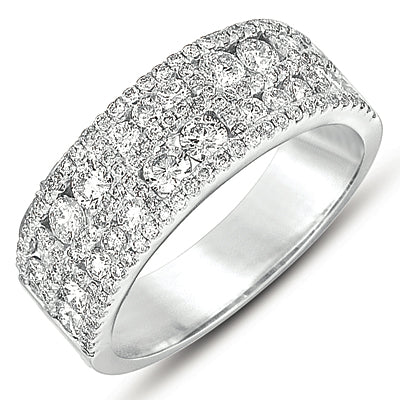 ELIE AZZI 1.38 ctw. PLATINUM FASHION RING D4221-PL
