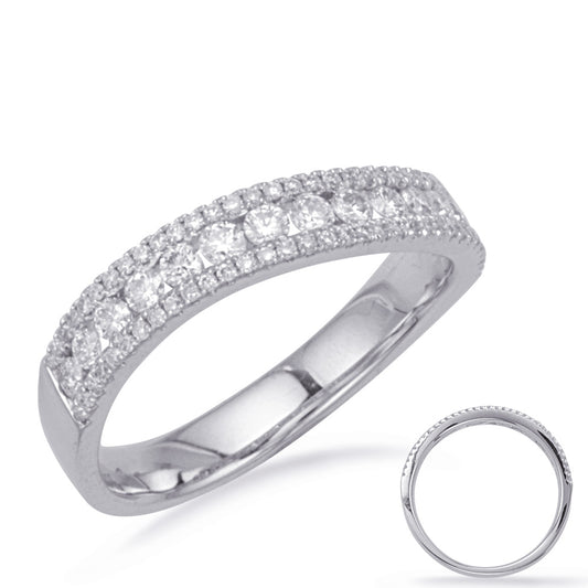ELIE AZZI 0.58 ctw. WHITE GOLD DIAMOND RING D4234WG