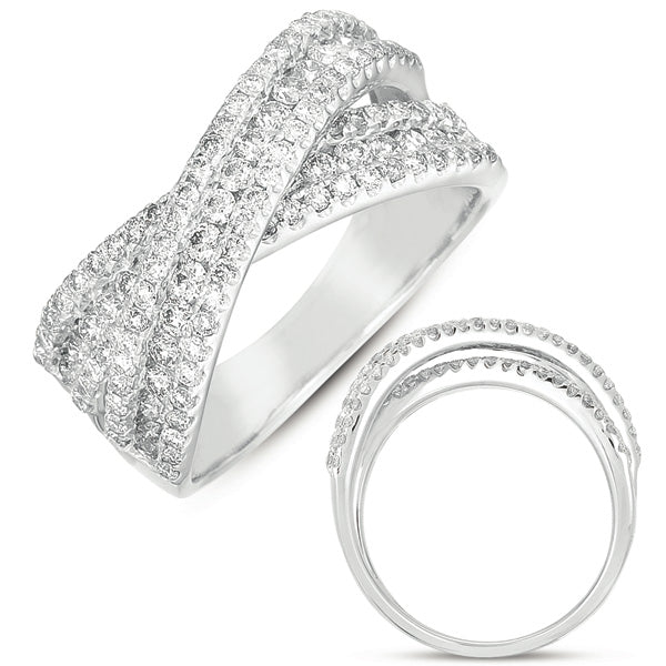 ELIE AZZI 0.93 ctw. WHITE GOLD FASHION RING D4238WG