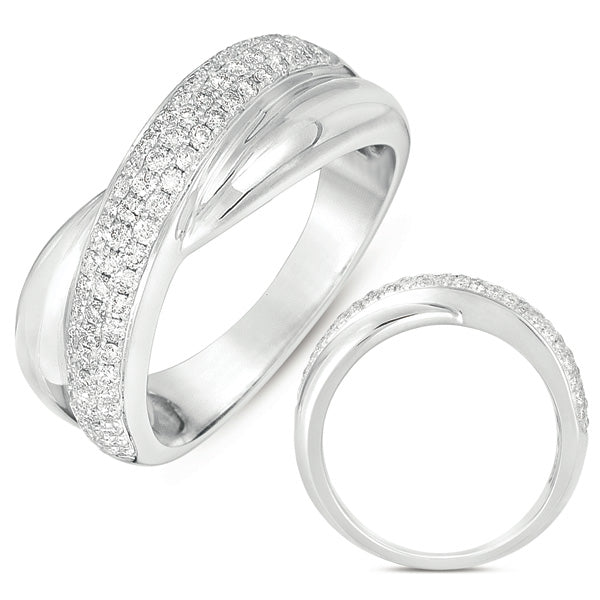 ELIE AZZI 0.57 ctw. WHITE GOLD FASHION RING D4259WG