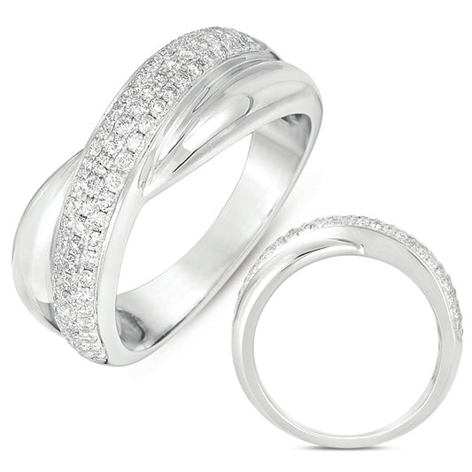 ELIE AZZI 0.57 ctw. WHITE GOLD FASHION RING D4259WG