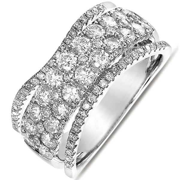 ELIE AZZI 1.45 ctw. WHITE GOLD FASHION RING D4269WG