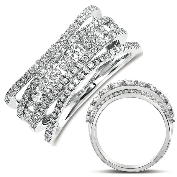 ELIE AZZI 1.02 ctw. WHITE GOLD FASHION RING D4270WG