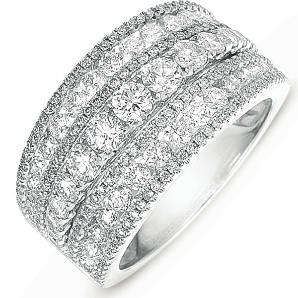 ELIE AZZI 2.21 ctw. WHITE GOLD PAVE RING D4282WG