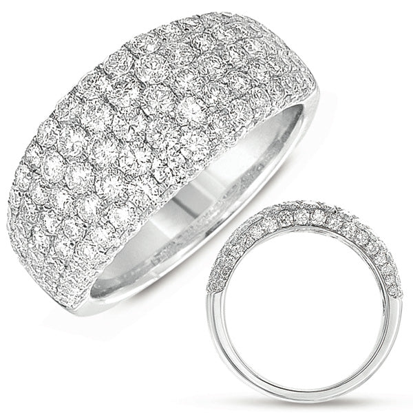 ELIE AZZI 2.07 ctw. WHITE GOLD PAVE RING D4283WG