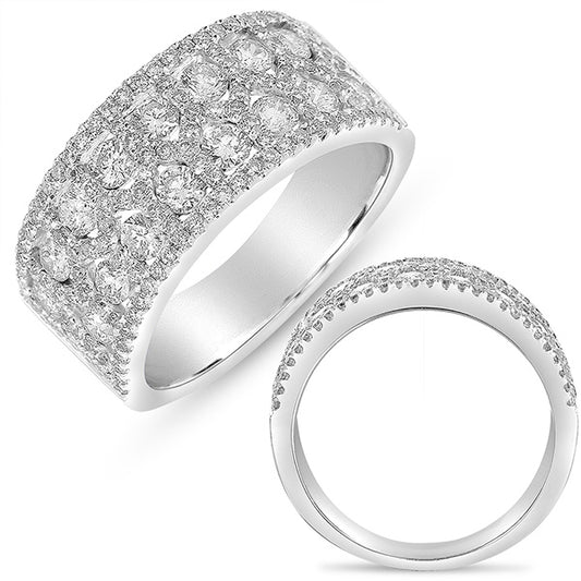 ELIE AZZI 1.47 ctw. WHITE GOLD FASHION DIAMOND RING D4320WG