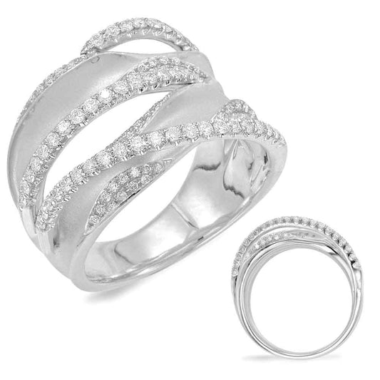 ELIE AZZI 0.69 ctw. WHITE GOLD FASHION RING D4365WG