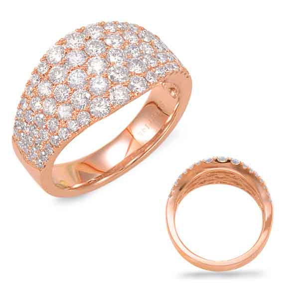 ELIE AZZI 1.70 ctw. ROSE GOLD DIAMOND BAND D4391RG