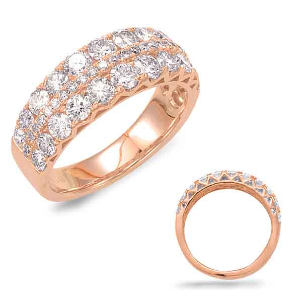 ELIE AZZI 1.91 ctw. ROSE GOLD DIAMOND BAND D4394RG