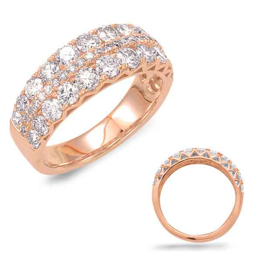 ELIE AZZI 1.91 ctw. ROSE GOLD DIAMOND BAND D4394RG