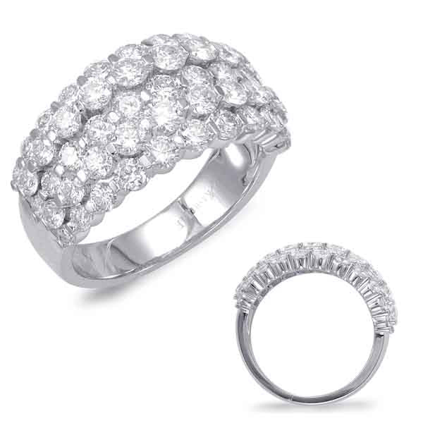 ELIE AZZI 1.97 ctw. WHITE GOLD DIAMOND FASHION RING D4401WG