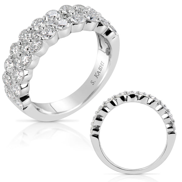 ELIE AZZI 1.68 ctw. WHITE GOLD DIAMOND RING D4427WG