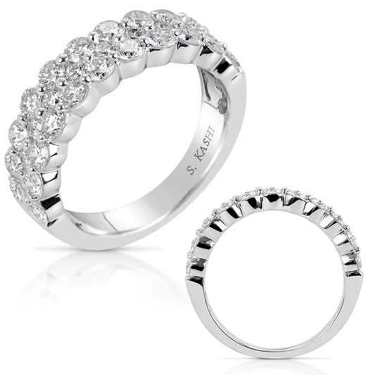 ELIE AZZI 1.68 ctw. WHITE GOLD DIAMOND RING D4427WG